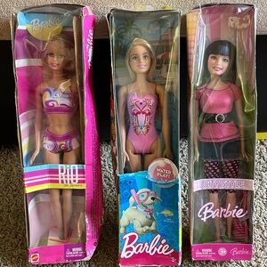 Rare City Style Barbie Raquelle Partiall Barbie Beach Doll Rio de Janeiro Barbie
